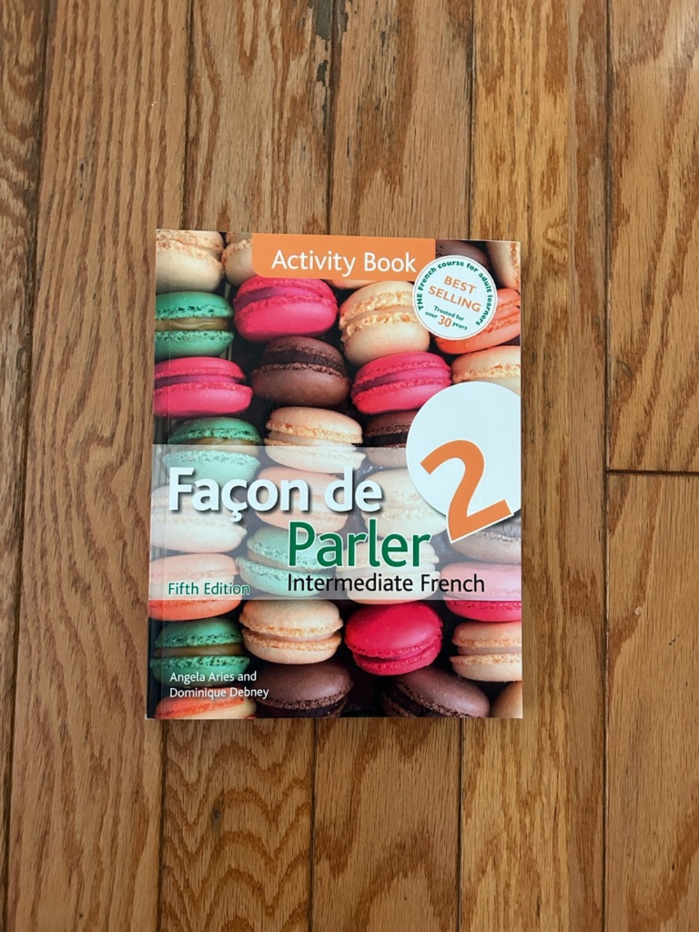 Façon de Parler 2 Intermediate French Activity Book - Colorful Macaron Cover